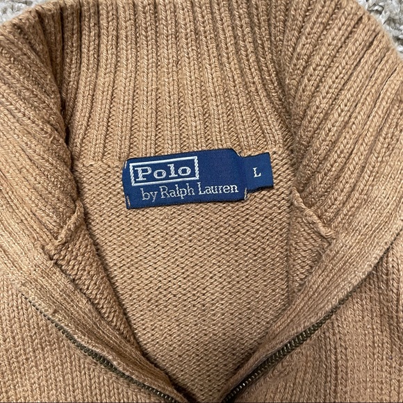 Polo Ralph Lauren 1/2 Zip Sweater Adult L - Picture 2 of 6